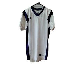Adidas Scorch Football Training Jersey White And Black Size L New With Tags